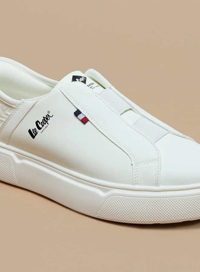 Lee Cooper Men's Panelled Slip-On Low Ankle Sneakers