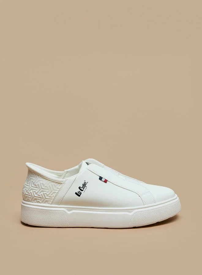 Lee Cooper Men's Panelled Slip-On Low Ankle Sneakers