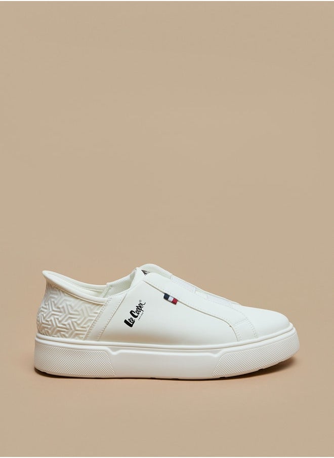 Lee Cooper - Men's Panelled Slip-On Low Ankle Sneakers - Image 1