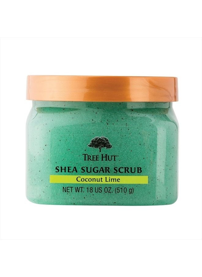 Tree Hut Shea Sugar Body Scrub Coconut Lime 18 oz  - Image 1