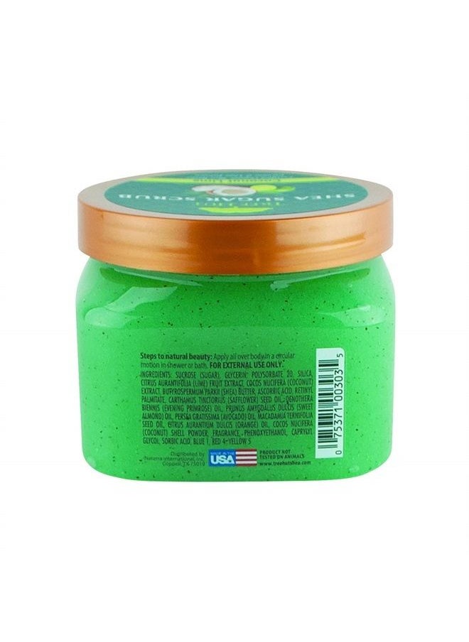 Tree Hut Shea Sugar Body Scrub Coconut Lime 18 oz  - Image 2