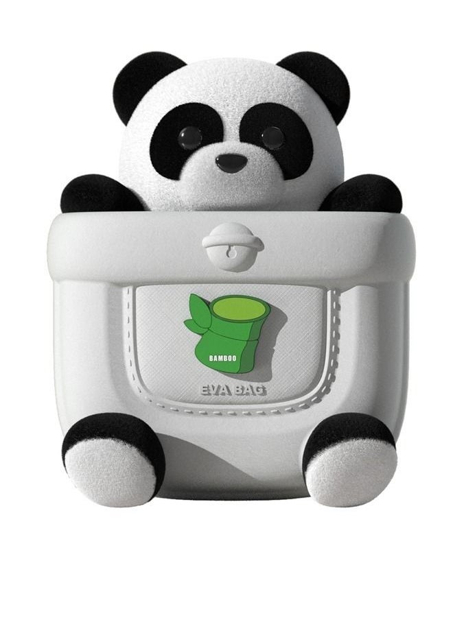 C&C Home - 1-Piece Multipurpose Cute Design Panda Theme Shape Large Capacity Outdoor Travel Bag Shoulder Ridge Protection Bag Kids Doll Backpack School Bag for Children 251x154x305 mm - Image 1
