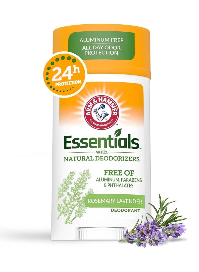 Arm & Hammer Essentials Deodorant With Natural Deodorants, Refreshing Lavender & Rosemary, 2.5 oz - Image 1