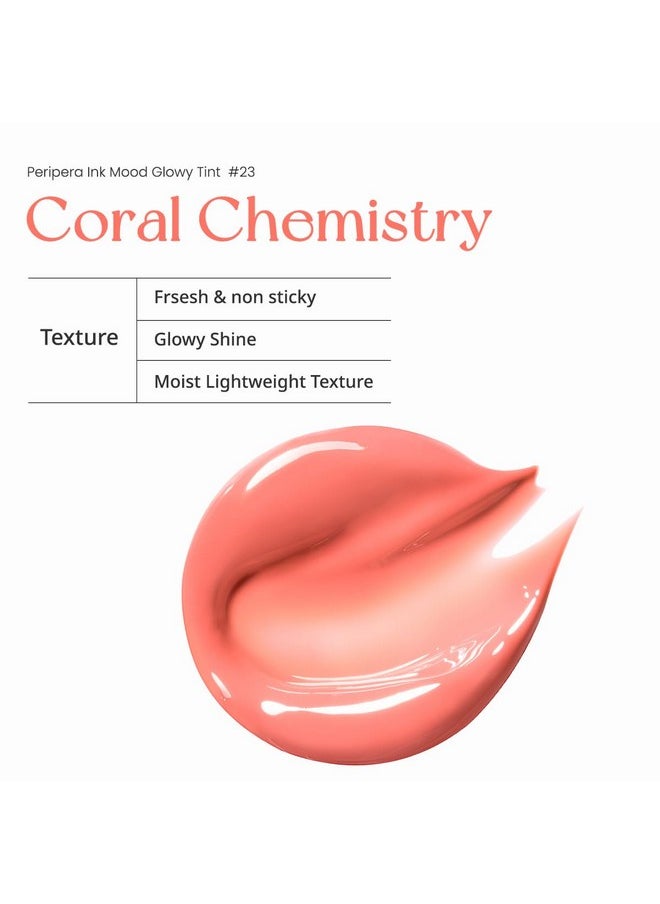 بيري بيرا صبغة الشفاه اللامعة من Ink Mood 023 Coral Chemistry (Lucky Lottery) - صبغة الشفاه، صبغة الشفاه، صبغة لامعة  - Image 3