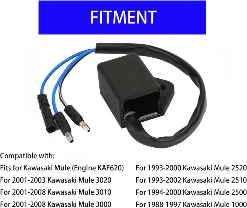 Czsmbt Fuel Pump Cut Off Relay for Kawasaki Mule - Image 3