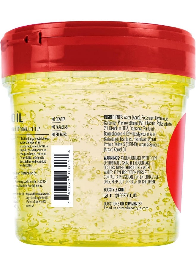 Eco Style EcoStyle Moroccan Argan Oil Styling Gel 236 ml - Image 2