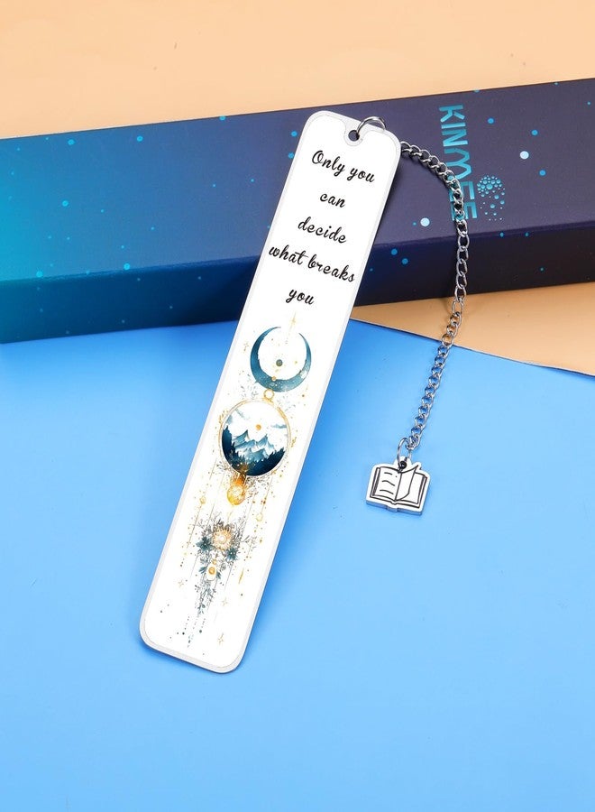 KINMES Dark Romance Merch for Women Men, Inspirational Bookmark Gifts for Book Lovers, Bookworms, Nerds, Readers, Bookish Book Merch Gift, Christmas Birthday Book Club Gifts for Women - Image 5