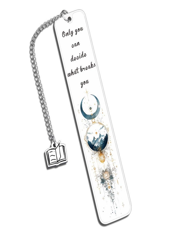 KINMES Dark Romance Merch for Women Men, Inspirational Bookmark Gifts for Book Lovers, Bookworms, Nerds, Readers, Bookish Book Merch Gift, Christmas Birthday Book Club Gifts for Women - Image 1