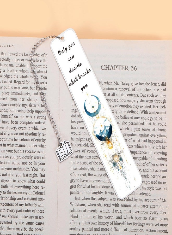 KINMES Dark Romance Merch for Women Men, Inspirational Bookmark Gifts for Book Lovers, Bookworms, Nerds, Readers, Bookish Book Merch Gift, Christmas Birthday Book Club Gifts for Women - Image 3
