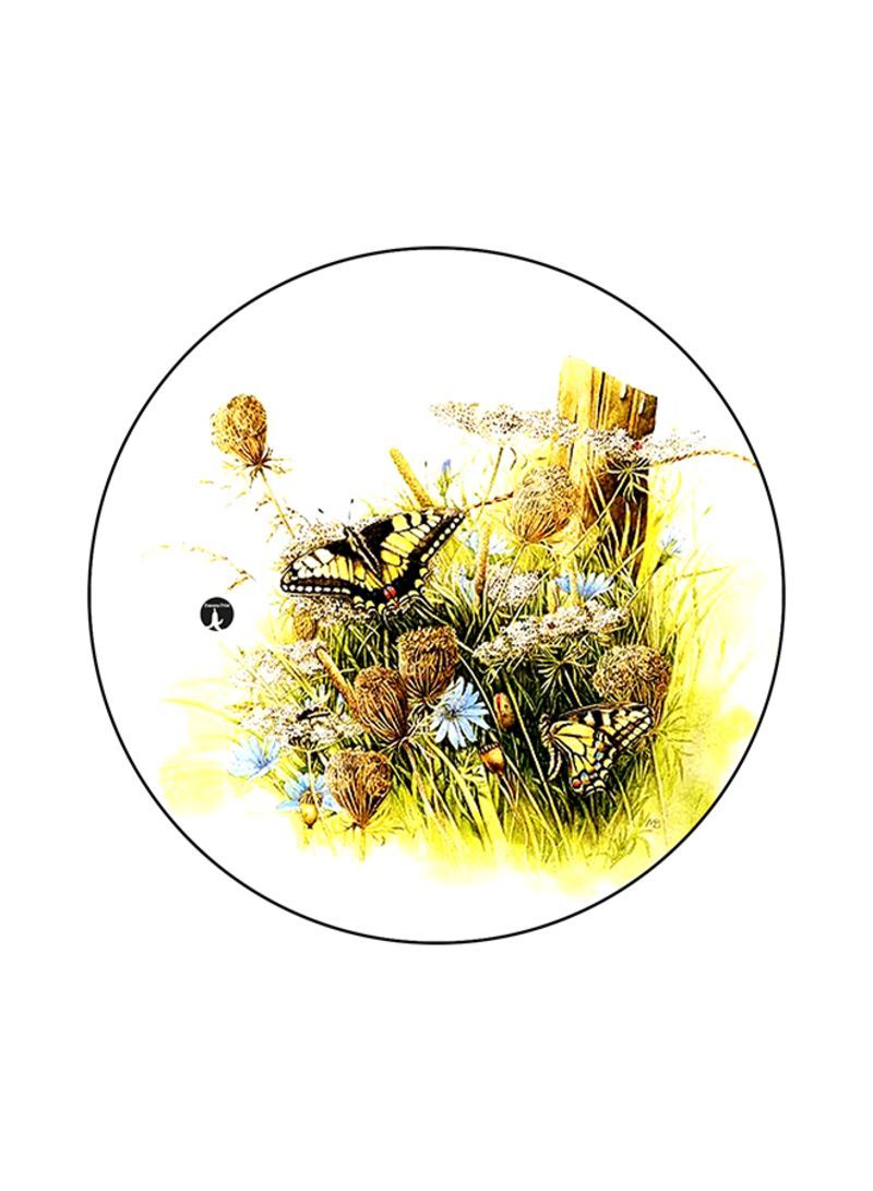 RKN Vintage Art Mouse Pad White