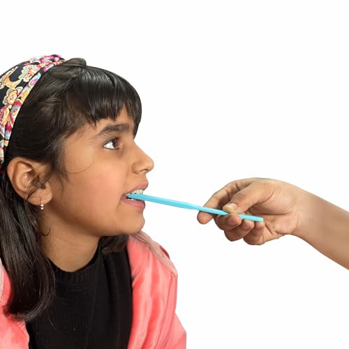 SpeechGears Jaw Bite Blocks Speech Therapy Tool (Blue) - Image 3