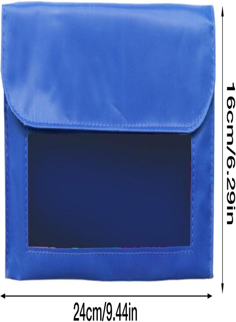 GGOOT 2 Pcs Desk Magnetic Pocket - Classroom Calendar Pocket Chart Storage Pouch with Magnetic Back - Magnetic File Holder for Teacher Classroom Storage, Magnet Organizer Pouches for Desk, Whiteboard - Image 4