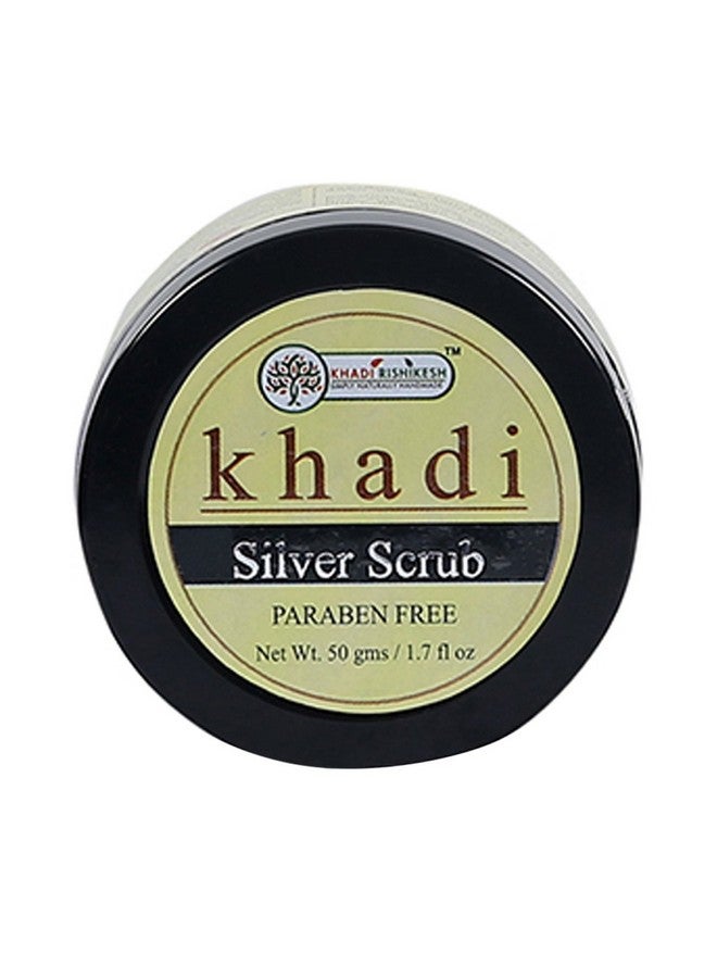 Khadi Rishikesh Herbal Silver Scrub - 50gm - Image 1