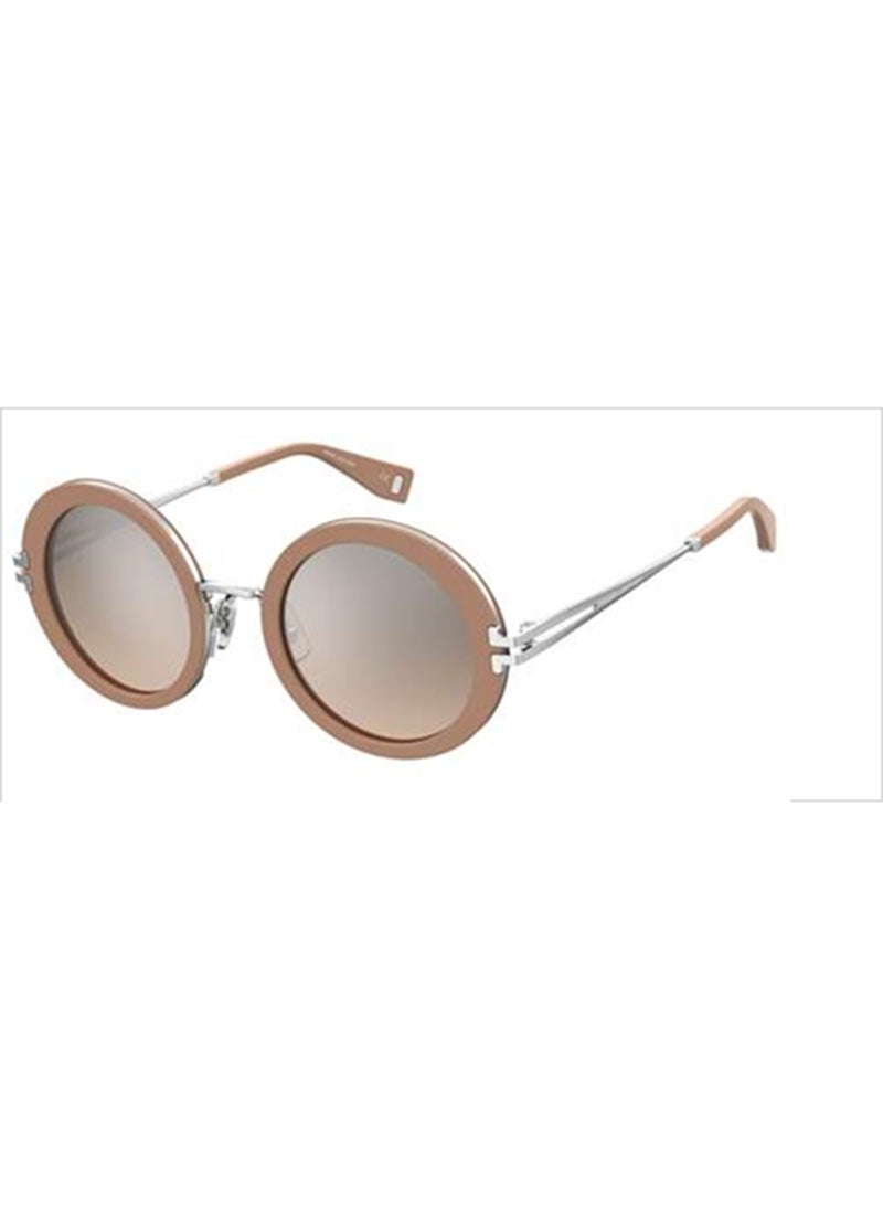 Marc Jacobs Women's UV Protection Round Sunglasses - Mj 1102/S Pink 24 - Lens Size: 49.1 Mm 
