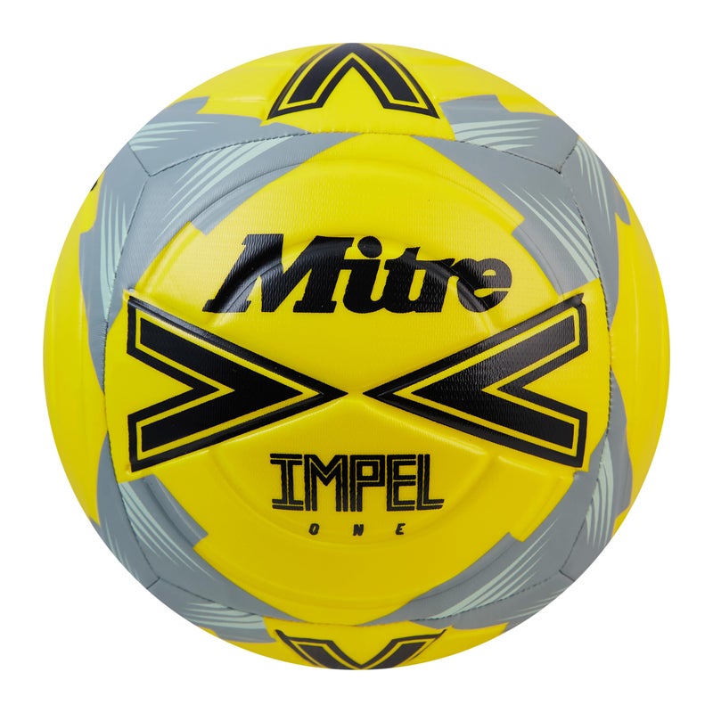 Mitre IMPEL Soccer Ball Training Soccer Balls for Kids Youth Durable 6Panel Construction SoftTouch Foam Hyperflow Grooves AllWeather Soccer Practice Equipment for Grass or Astroturf - Image 2