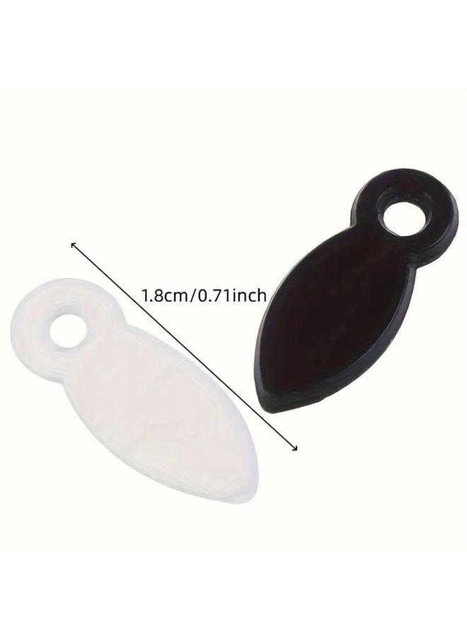 Transparent Rotating Hooks 24pcs For Photo Frames Easy Install Sturdy Plastic Back Accessories Room Decor - Image 2