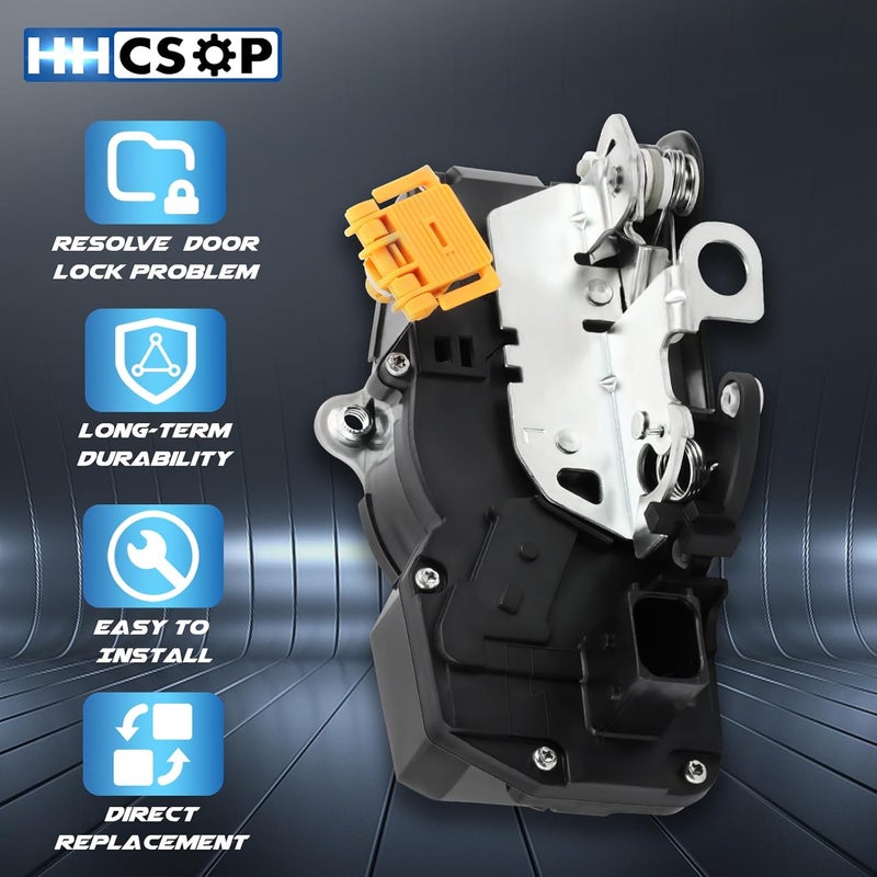 HHCSOP Rear Left Driver Side Door Lock Latch Actuator Motor for Chevy GMC Cadillac Saturn - Image 5