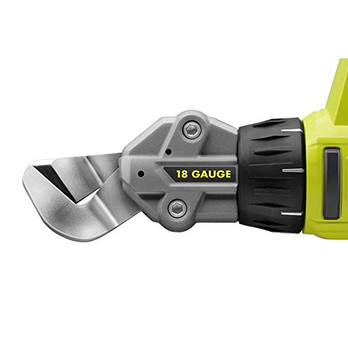 Ryobi P591 18V One+ 18 Gauge Offset Shears - Image 3
