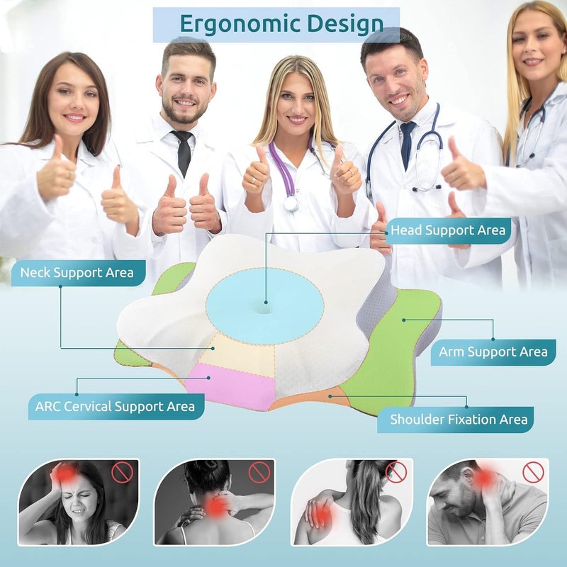 DONAMA Cervical Memory Foam Pillow - Image 3