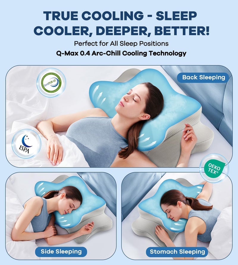 DONAMA Cervical Memory Foam Pillow - Image 5