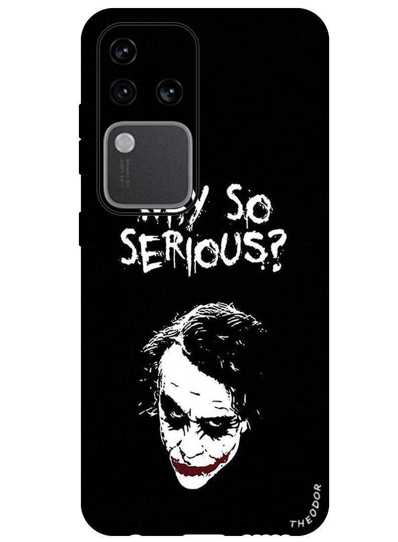 Theodor Protective Case Anti Scratch Shock Proof Bumper Cover For Vivo S18 Pro Why So Serious - Image 1