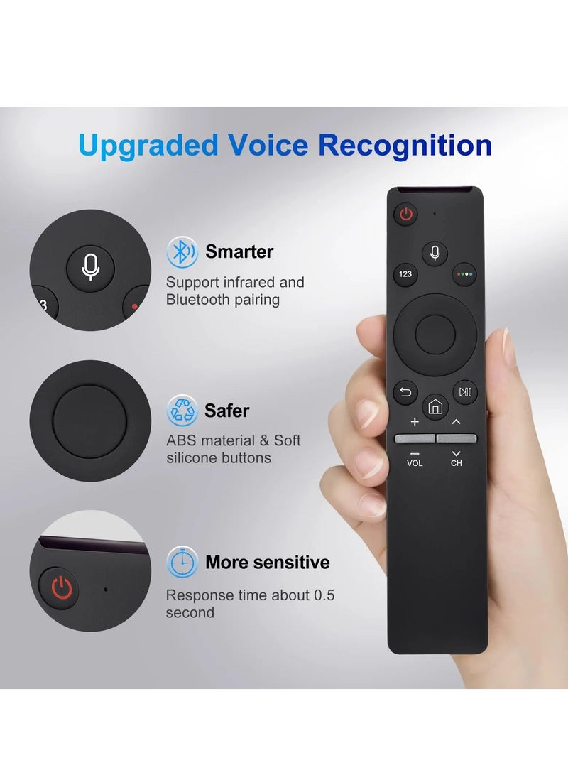 General Voice Replacement for Samsung-Smart-TV-Remote, New Upgraded BN59-01298C for Samsung Remote Control, with Voice Function for All Samsung TVs  - Image 2