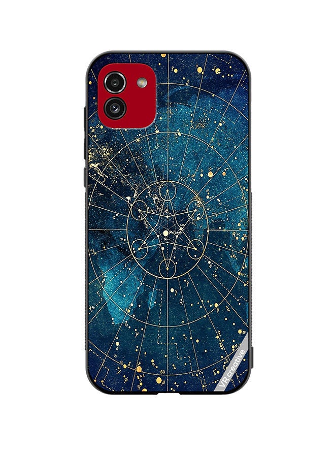 VR CREATIVE Protective Case Cover For Samsung Galaxy A03 Zodic And Astrology Design Design Multicolour - Image 1