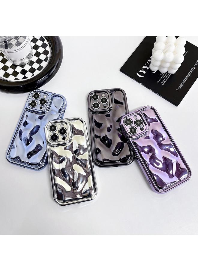 S-TOP Case For iPhone 16 Plus Electroplating Meteorite Texture TPU Phone Case - Image 2