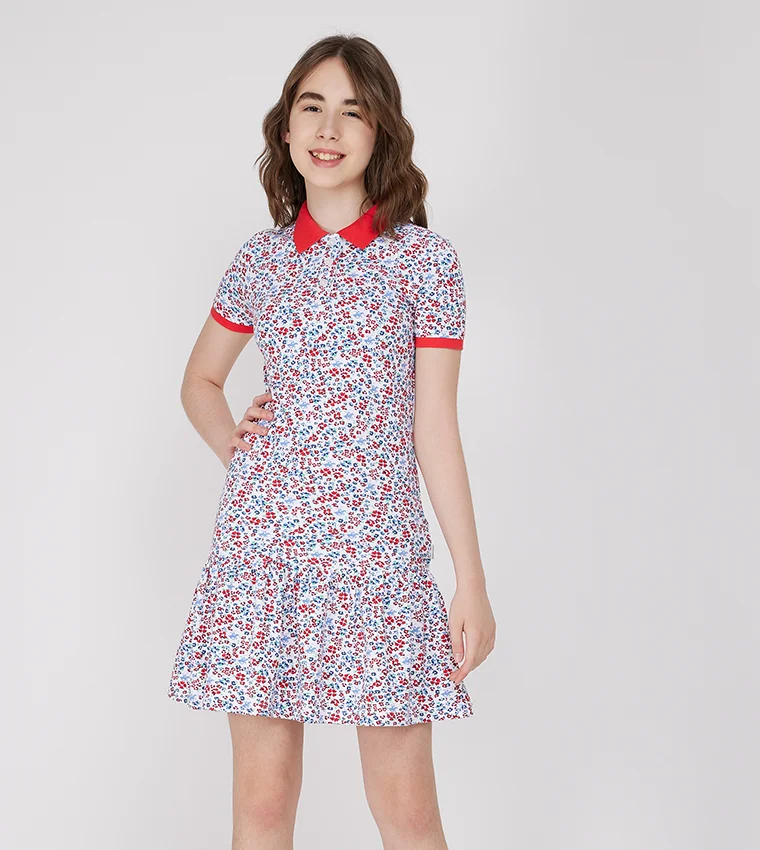 بيفرلي هيلز بولو كلوب فستان محبوك للأطفال من بفرلي هيلز بولو كلوب