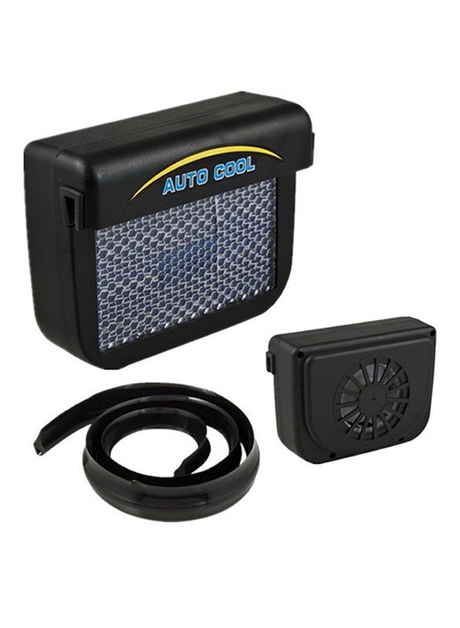 مروحة تهوية للسيارة تعمل بالطاقة الشمسية بقدرة 0.8 وات مع شريط مطاطي  - نسخة أصلية - Image 1