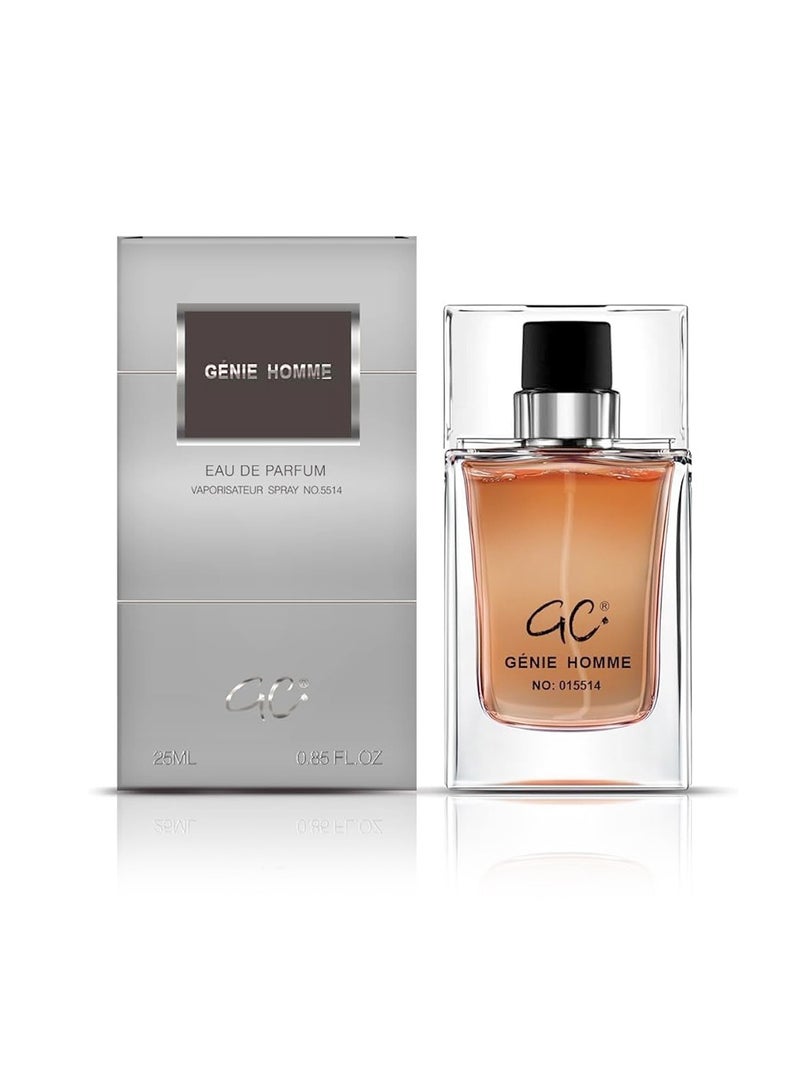 Genie Collection Genie Homme Perfume 5514 Eau De Parfum For Men 25ML - Image 1