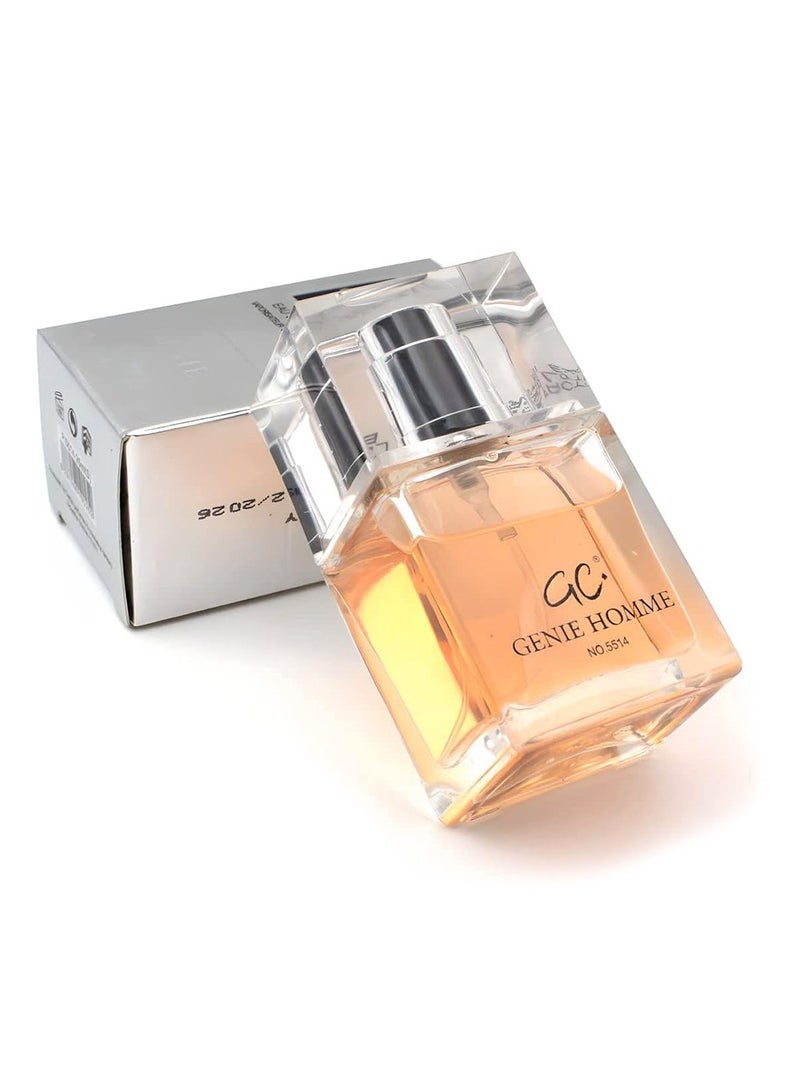 Genie Collection Genie Homme Perfume 5514 Eau De Parfum For Men 25ML - Image 5