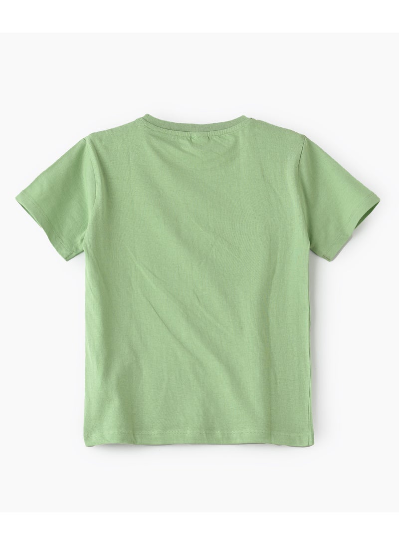 Peanuts Snoopy Graphic Print Round Neck Boys T-Shirt - Image 3