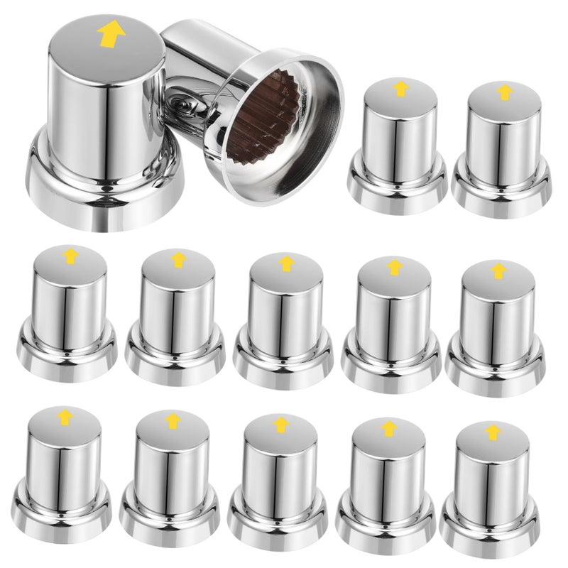 20pcs Chrome ABS Wheel Lug Nut Covers 60mm for Car Protection - Image 2