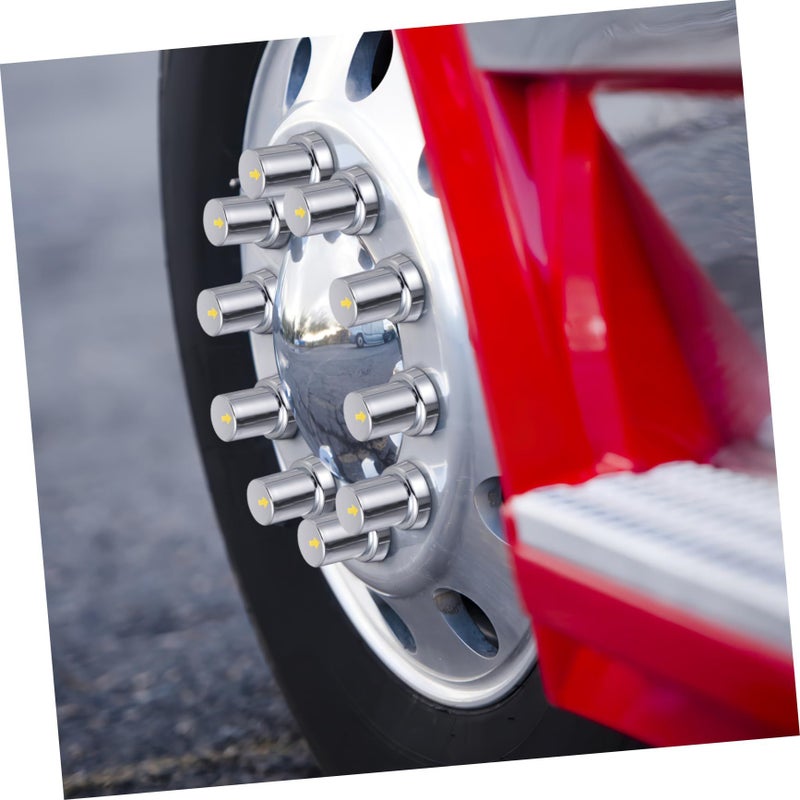 20pcs Chrome ABS Wheel Lug Nut Covers 60mm for Car Protection - Image 4