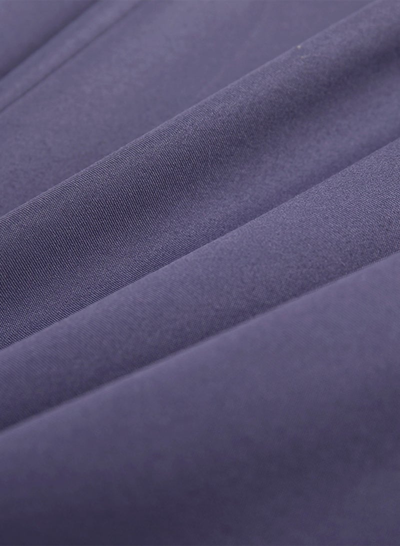 Sharpdo 4-Piece Set Bedding Modal Quilt Cover Set with 1 Quilt Cover 1 Sheet and 2 Pillowcases 2m Bed (220*240cm) - Image 4