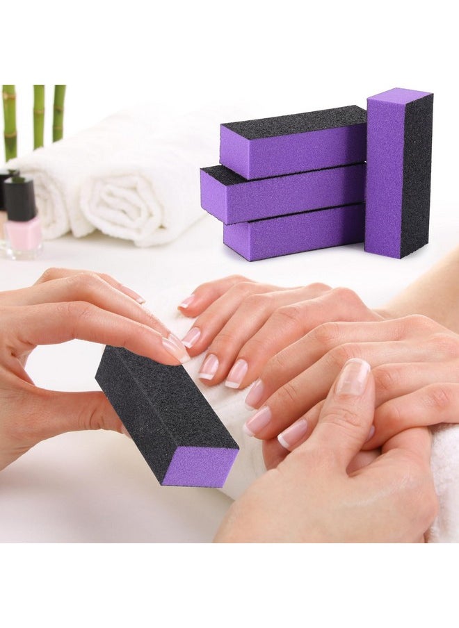 Ohlove - 20 Pcs Nail Buffer Blocks, 60/100 Grit Buffing Block Files for Natural and Acrylic Nails - Image 1