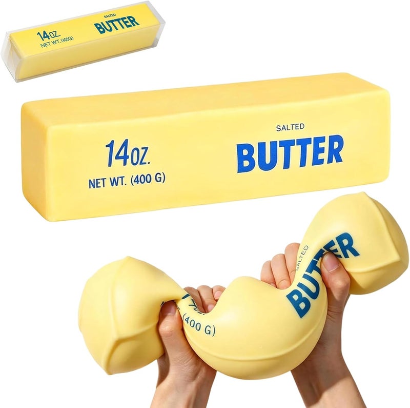 FIENZA Butter Squishy Squeeze - 14oz Slow Rise Soft TPR Stress Reliever - Image 1