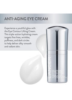 lancer Skincare Eyecontour Lifting Cream With Diamond Powder Antiaging Eye Cream With Hyaluronic Acid 0.5 Ounces  - Image 2