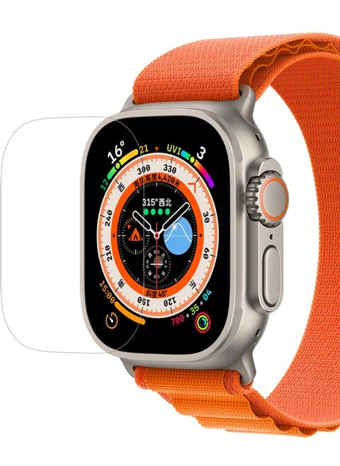 Smart Watch HM9 Ultra 2.06 HD Display 49mm Wireless Charger Bedside Clock Waterproof Fashion Smartwatch Ultra Orange