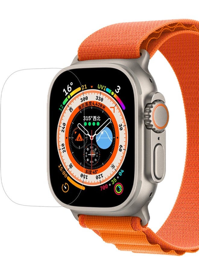 Generic - Smart Watch HM9 Ultra 2.06 HD Display 49mm Wireless Charger Bedside Clock Waterproof Fashion Smartwatch Ultra Orange - Image 1