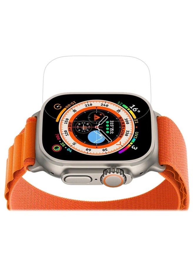 Generic - Smart Watch HM9 Ultra 2.06 HD Display 49mm Wireless Charger Bedside Clock Waterproof Fashion Smartwatch Ultra Orange - Image 1