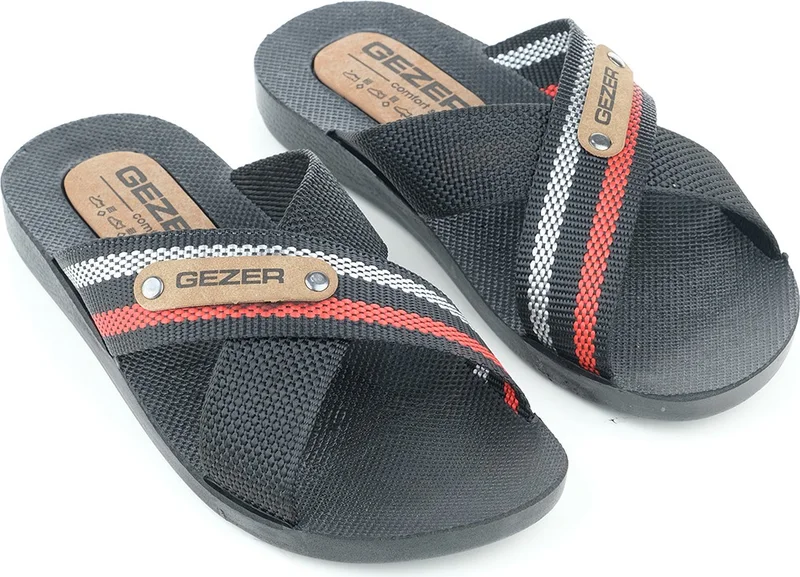 Gezer Summer Cross Rope Model Men's Young Slippers