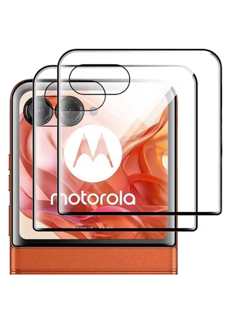Generic 2 Pack 3D Curved HD Tempered Glass For Motorola Moto Razr 60 Ultra Screen Protector  - Image 1