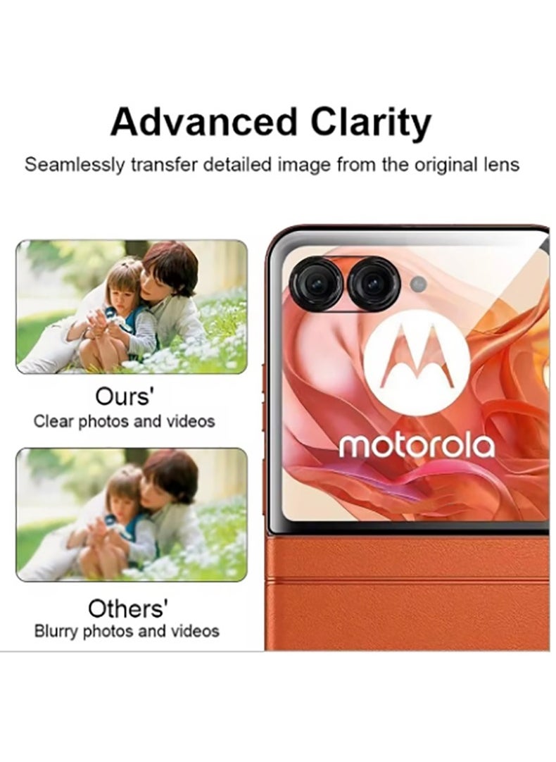 Generic 2 Pack 3D Curved HD Tempered Glass For Motorola Moto Razr 60 Ultra Screen Protector  - Image 3