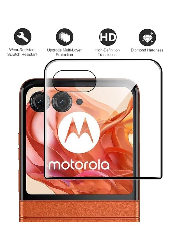 Generic 2 Pack 3D Curved HD Tempered Glass For Motorola Moto Razr 60 Ultra Screen Protector  - Image 4