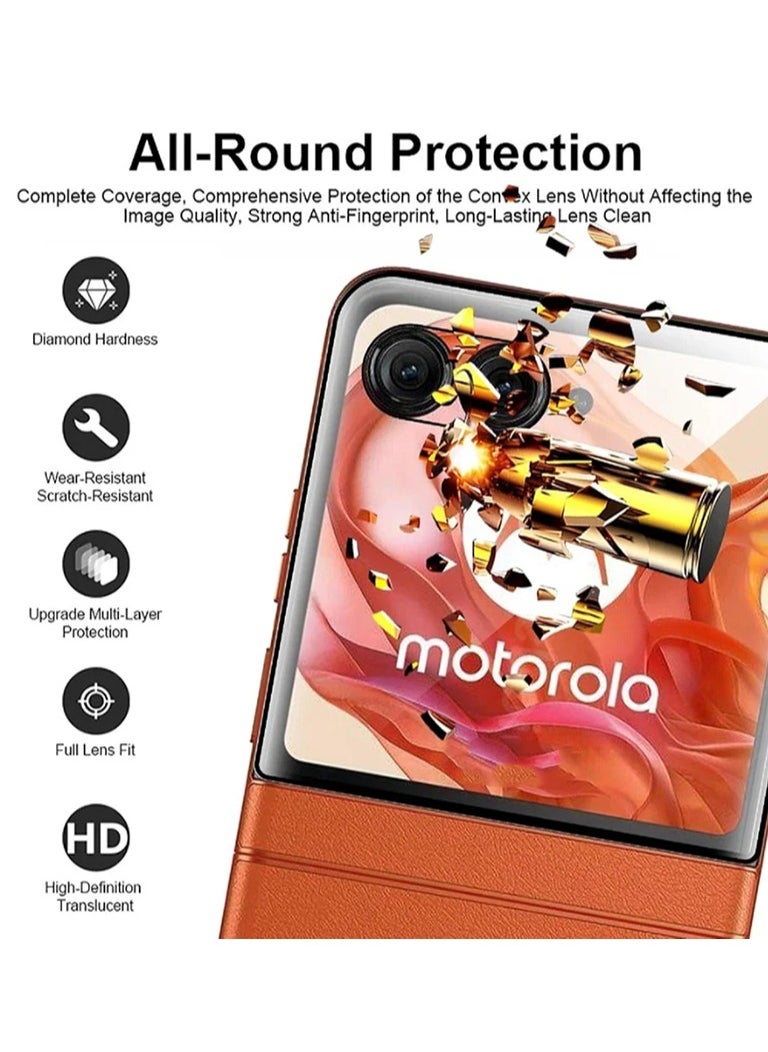 Generic 2 Pack 3D Curved HD Tempered Glass For Motorola Moto Razr 60 Ultra Screen Protector  - Image 5