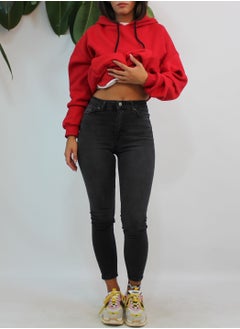 VENTIUP Basic Skinny Jeans Black  - Image 3