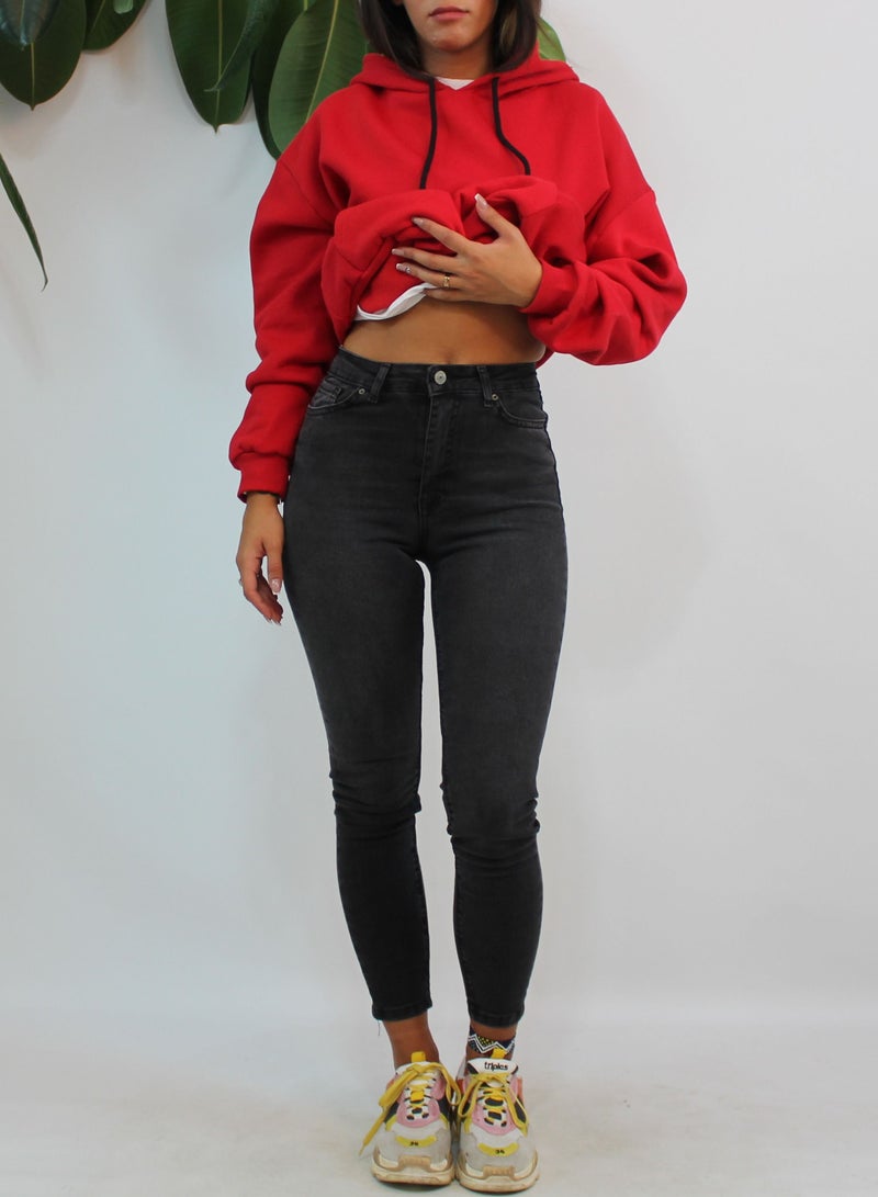 VENTIUP Basic Skinny Jeans Black  - Image 3