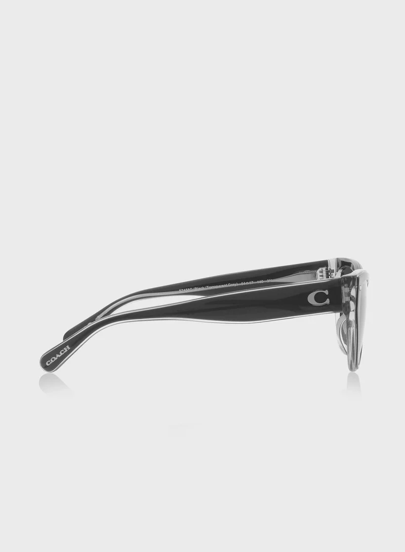 COACH 0Hc8370U Cateye Sunglasses